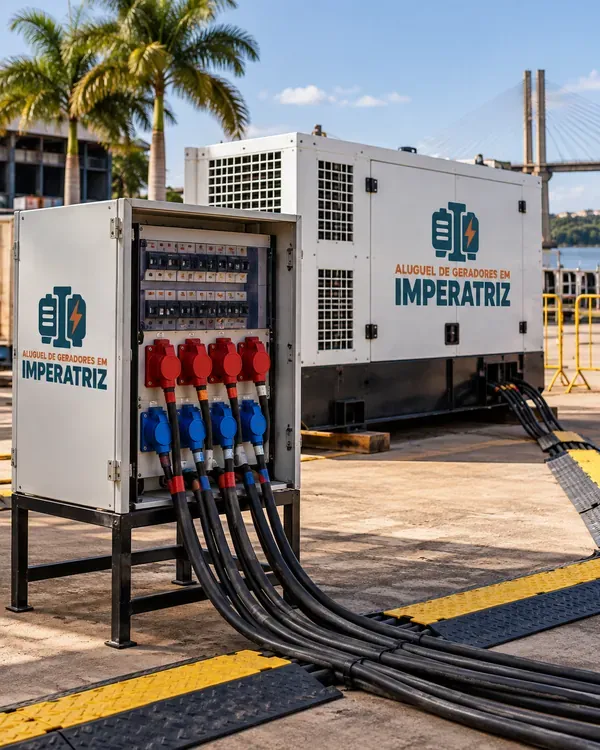 Cabos e quadro de distribuição para aluguel em Imperatriz - MA