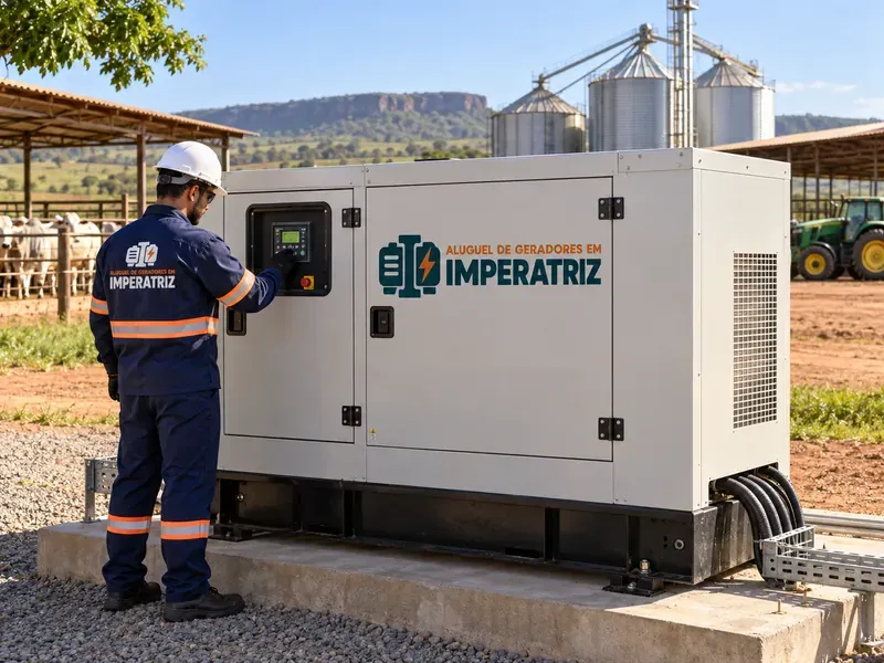 Instalação de gerador para agronegócio e fazendas em Imperatriz - MA