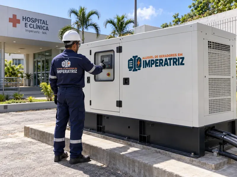 Instalação de gerador para hospitais e clínicas em Imperatriz - MA