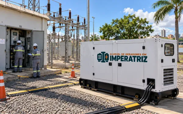 Gerador para manutenção de cabine primária em Imperatriz - MA