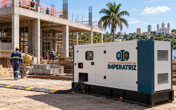 Gerador para construtoras e obras em Imperatriz - MA